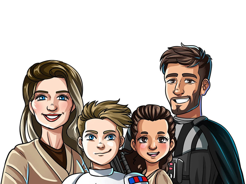 Make Me Jedi, Custom Jedi Portrait