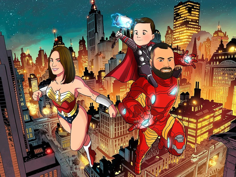 Custom Cartoon Style, Customize cartoons in your preferred style | Turn Me Cartoons