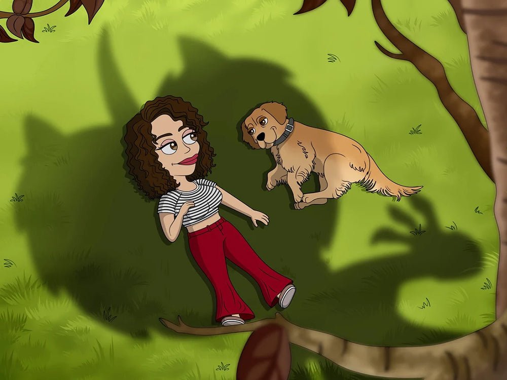 Big Mouth Custom Portrait, Turn Yourself into Big Mouth Cartoon | Turn Me Cartoons