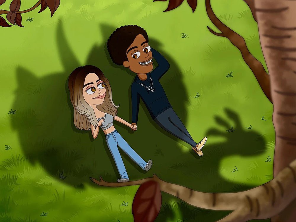 Big Mouth Custom Portrait, Turn Yourself into Big Mouth Cartoon | Turn Me Cartoons