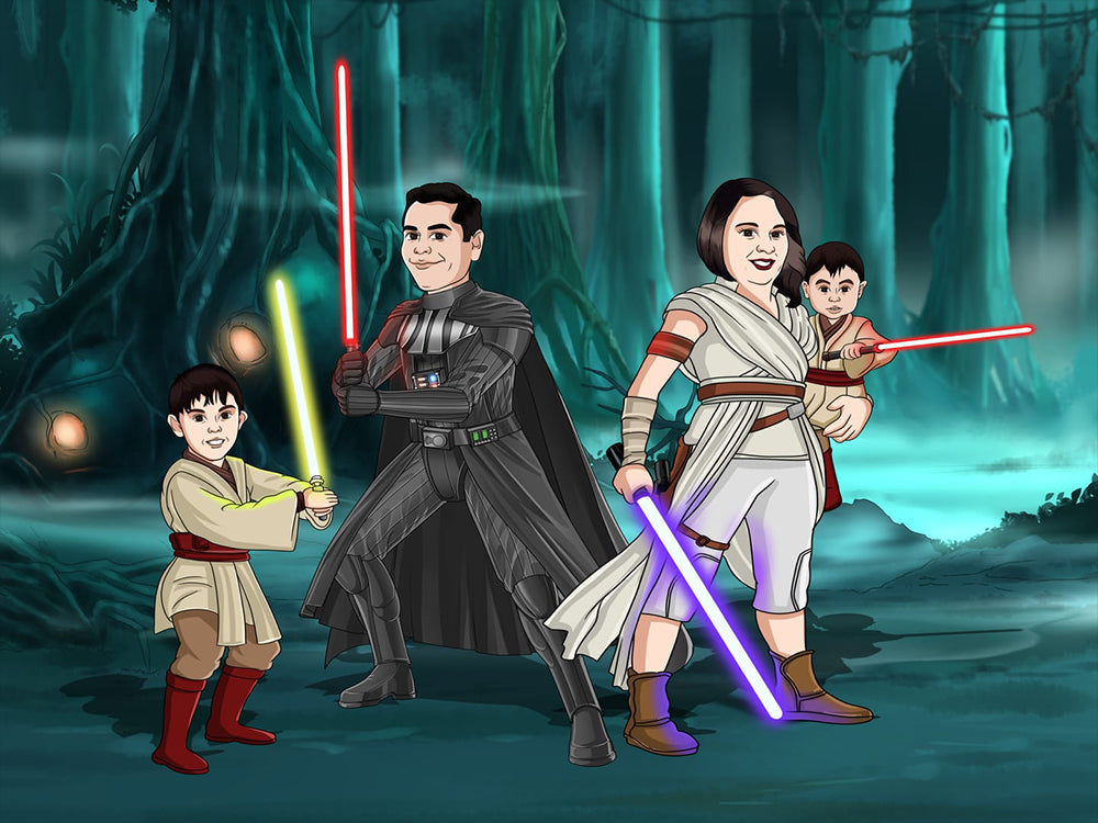 Make Me Jedi, Custom Jedi Portrait