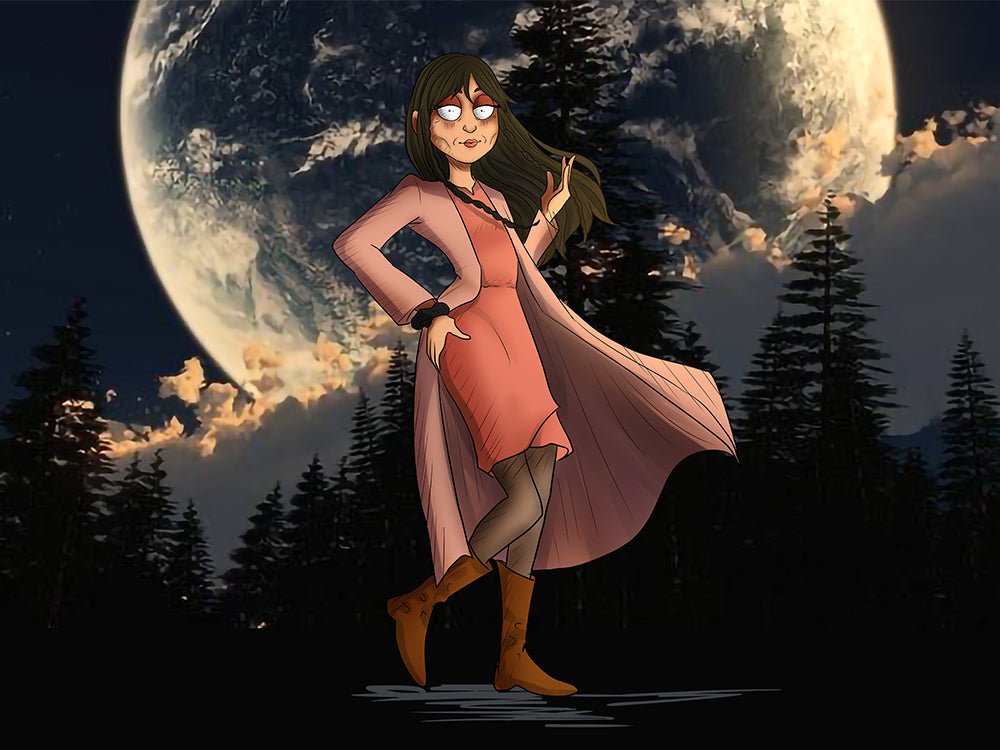 Digital Tim Burton Style Custom Portraits, Nightmare portrait | Turn Me Cartoons