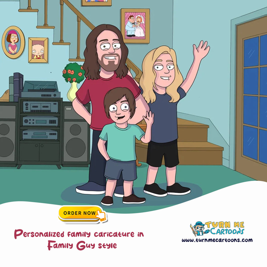 Custom Cartoon Style, Customize cartoons in your preferred style | Turn Me Cartoons