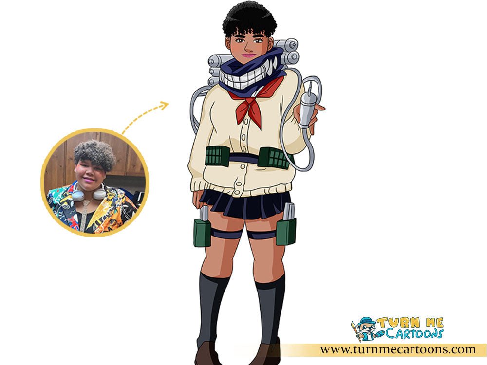 Custom Anime Portrait, Personalized Anime Portrait | Turn Me Cartoons