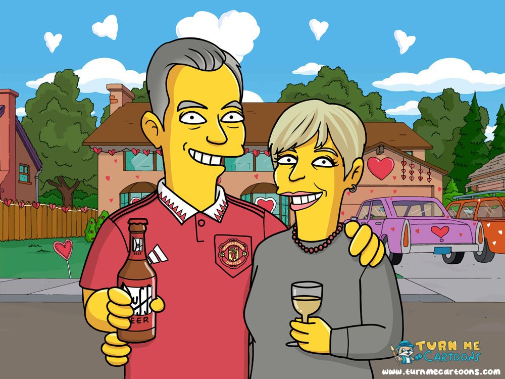 Custom Simpsons Portrait, Simpsons Family Portrait | Turn Me Cartoons