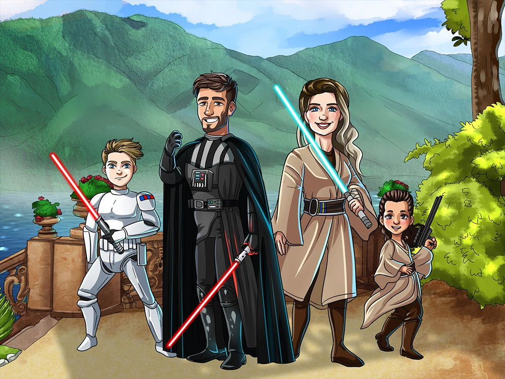 Make Me Jedi, Custom Jedi Portrait