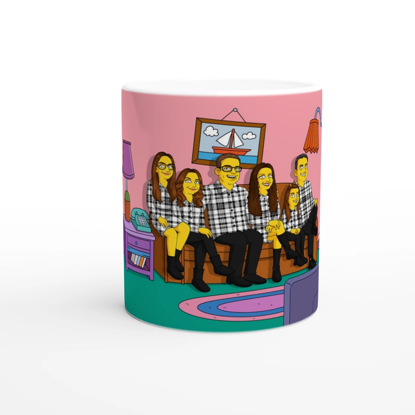 11oz Ceramic Mug | Turn Me Cartoons