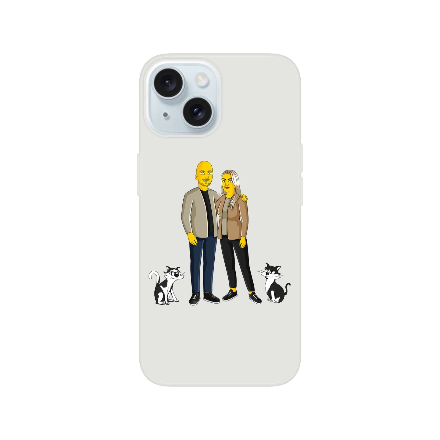 Flexi Phone case | Turn Me Cartoons