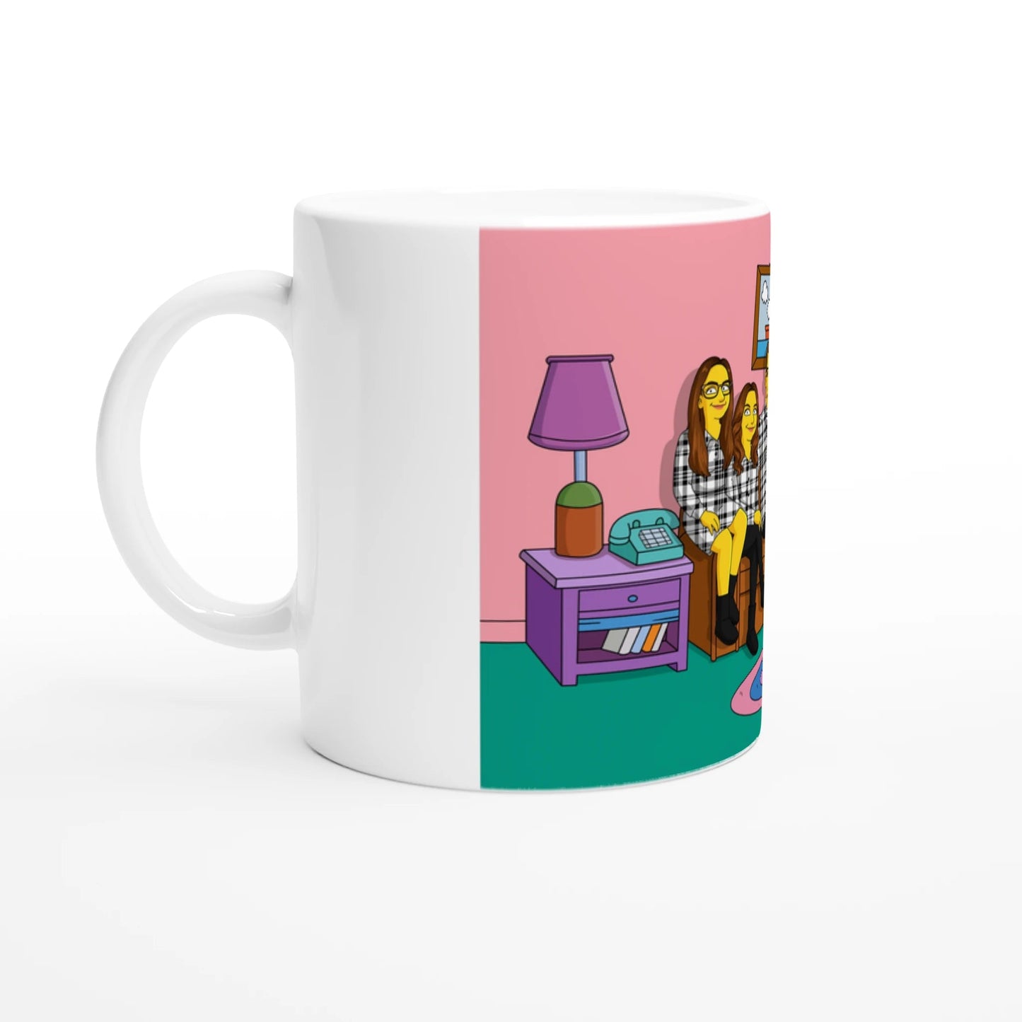 11oz Ceramic Mug | Turn Me Cartoons