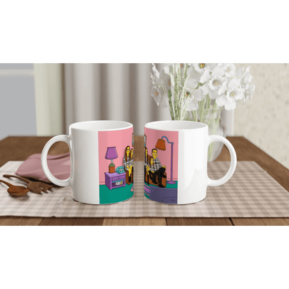 11oz Ceramic Mug | Turn Me Cartoons