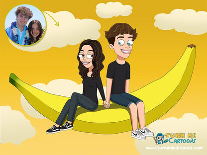 Big Mouth Custom Portrait, Turn Yourself into Big Mouth Cartoon | Turn Me Cartoons