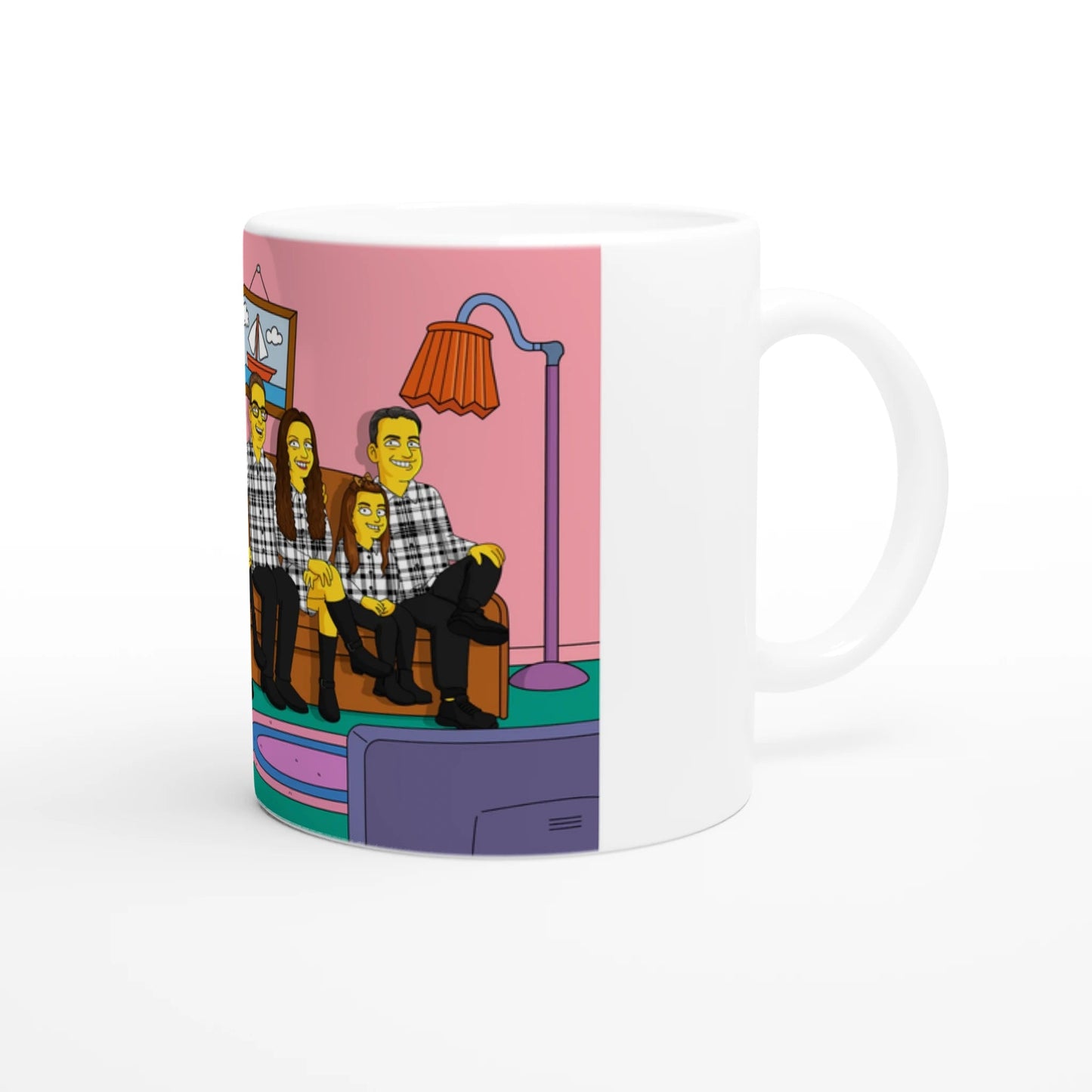 11oz Ceramic Mug | Turn Me Cartoons