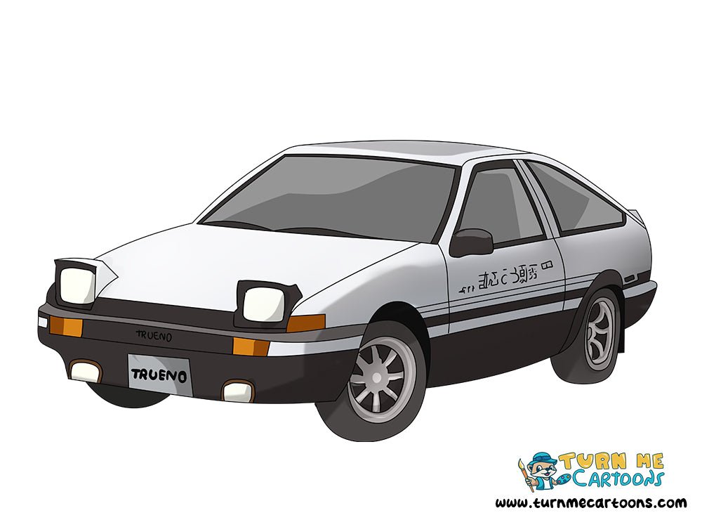 Car Cartoon Vector Art, Carros, Personalized Car Portrait | Turn Me Cartoons