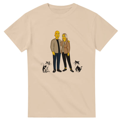 Heavyweight Unisex Crewneck T-shirt | Gildan® 5000 | Turn Me Cartoons